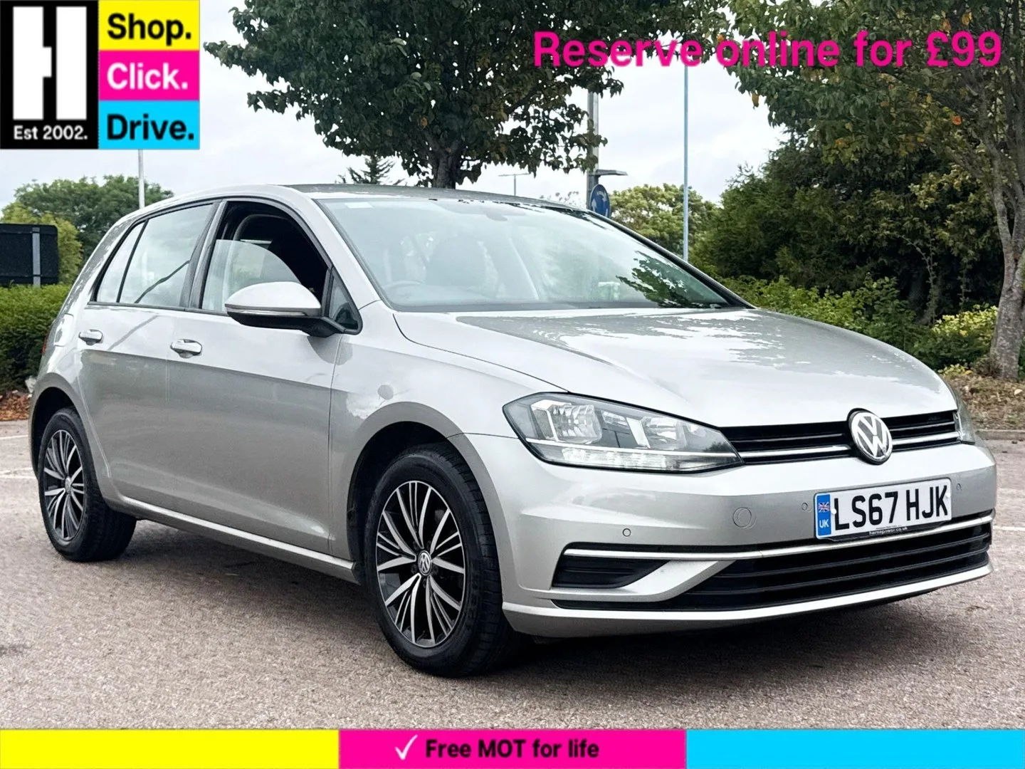 2017 Volkswagen Golf 1.6 TDI SE Hatchback 5dr Diesel Manual Euro 6 (s/s) (115 ps)