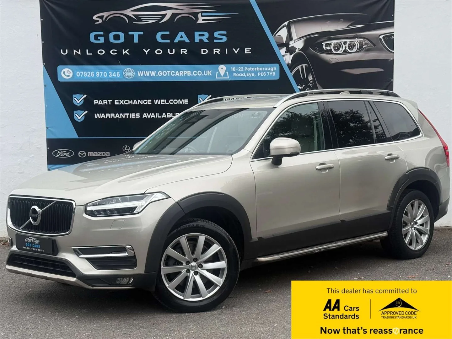 2015 Volvo XC90 2.0 D5 Momentum SUV 5dr Diesel Geartronic 4WD Euro 6 (s/s) (225 ps)