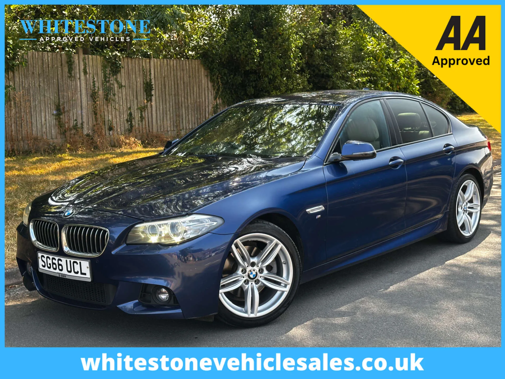 2016 BMW 5 Series 2.0 520d M Sport Auto 4dr