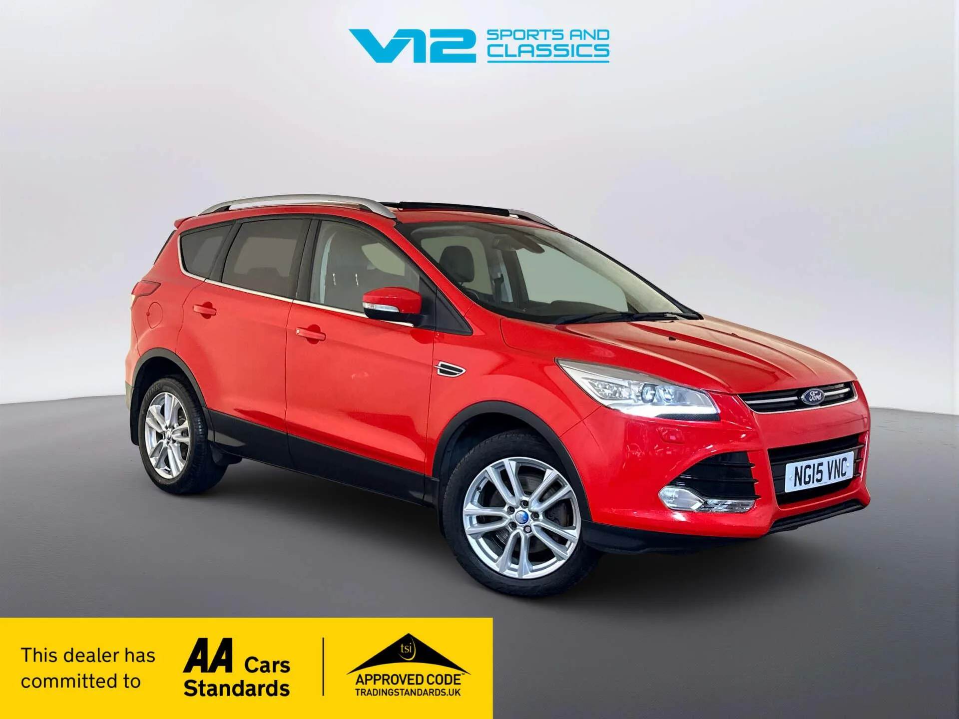 2015 Ford Kuga 2.0 TDCi Titanium X Sport SUV 5dr Diesel Manual AWD Euro 6 (s/s) (180 ps)