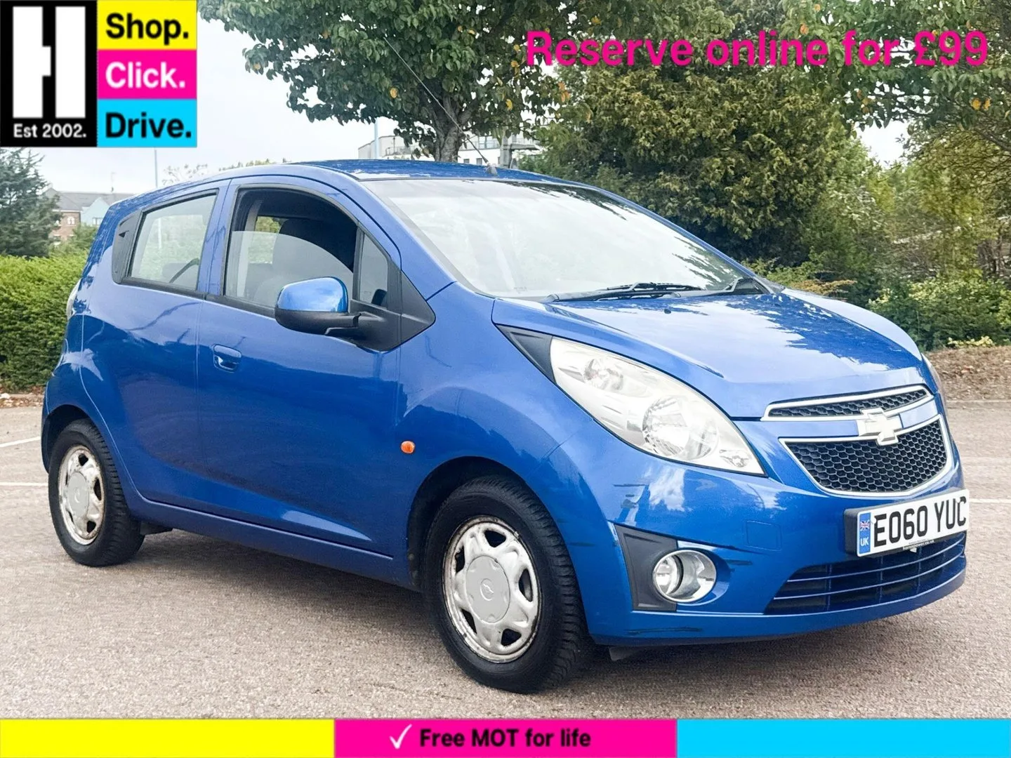 2010 Chevrolet Spark 1.2i LS Hatchback 5dr Petrol Manual Euro 5 (81 ps)
