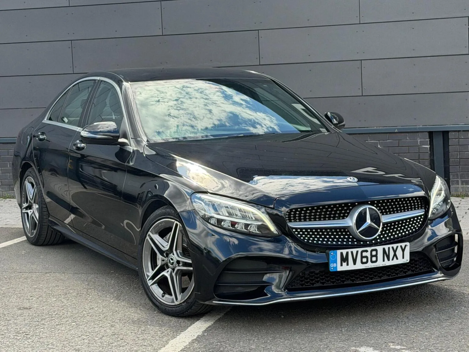 2018 Mercedes-Benz C Class 1.5 C200 MHEV EQ Boost AMG Line G-Tronic+ Euro 6 (s/s) 4dr