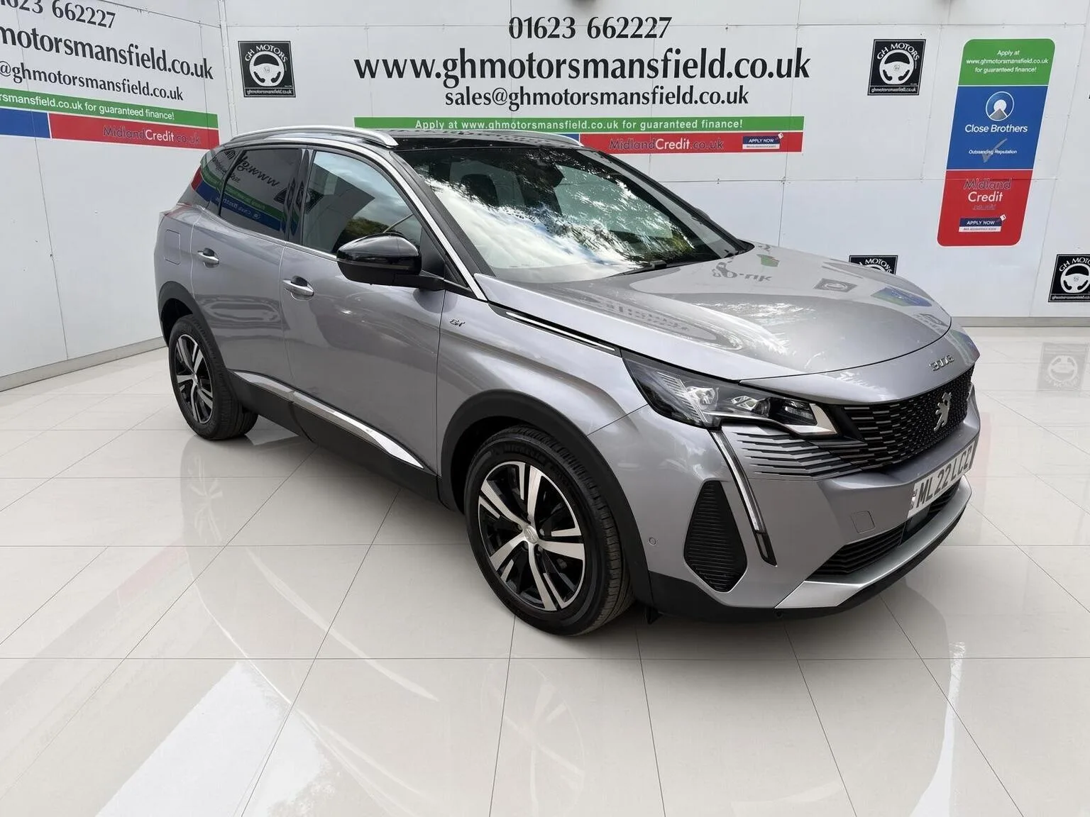 2022 Peugeot 3008 1.2 PureTech GT Euro 6 (s/s) 5dr