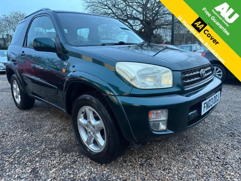 2003 Toyota RAV4 2.0 VVT-i NRG 4WD 3dr