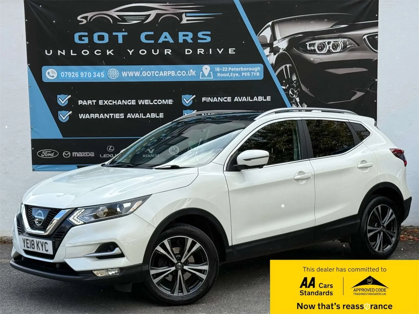 2018 Nissan Qashqai 1.2 DIG-T N-Connecta SUV 5dr Petrol Manual Euro 6 (s/s) (115 ps)