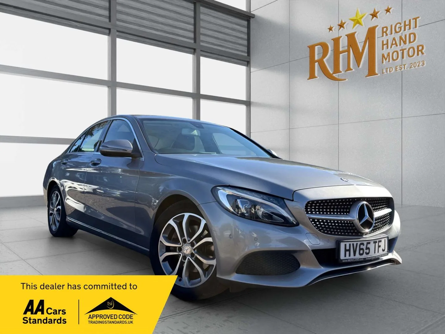 2015 Mercedes-Benz C Class 2.1 C220d Sport Saloon 4dr Diesel 7G-Tronic+ Euro 6 (s/s) (170 ps)