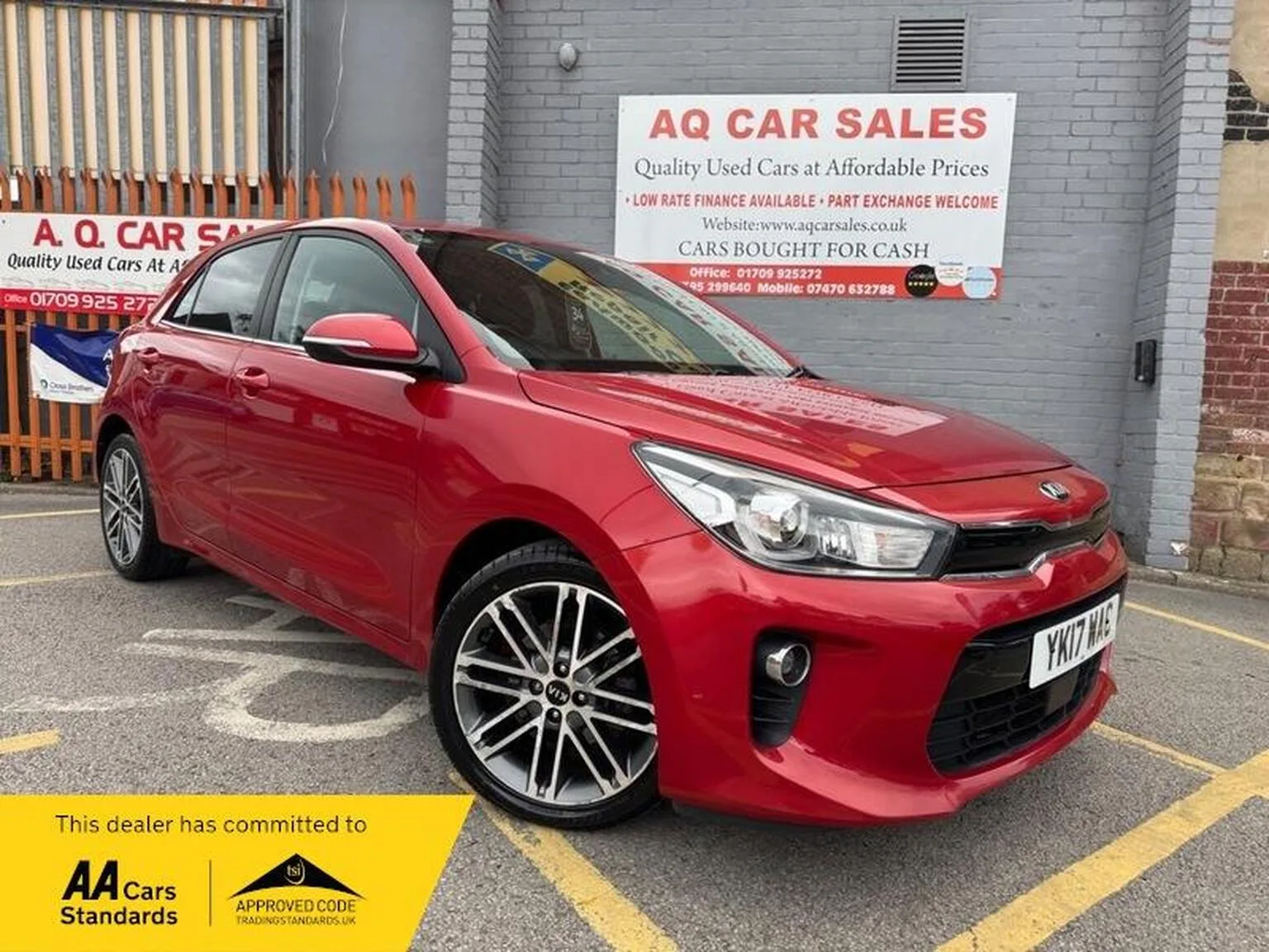 2017 Kia Rio 1.0 T-GDi First Edition Euro 6 (s/s) 5dr