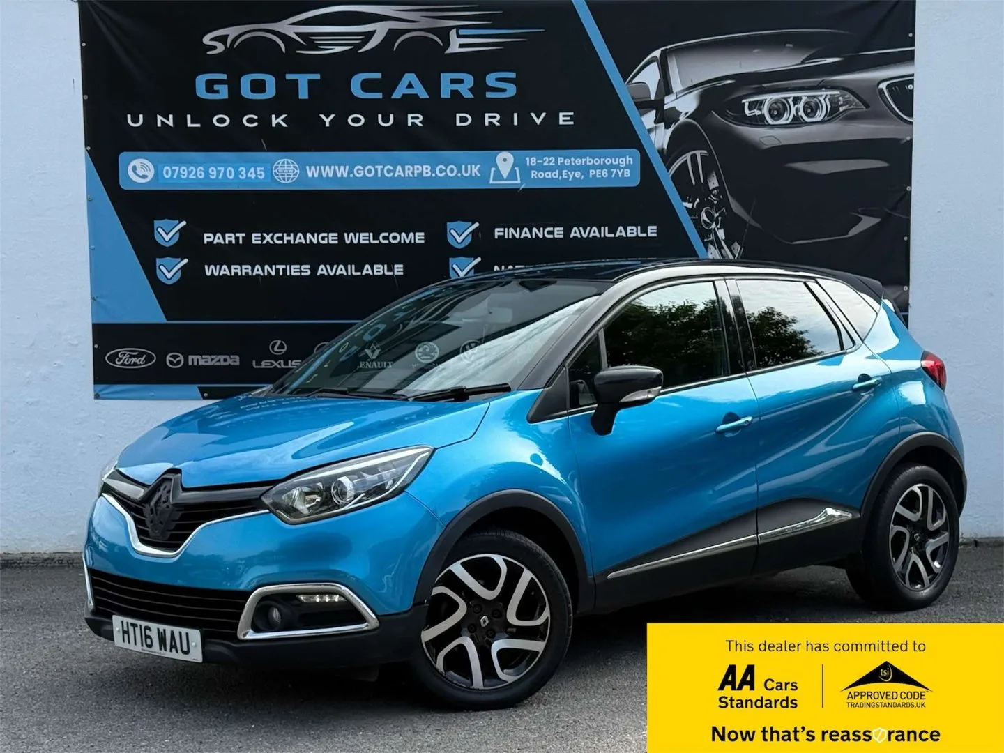 2016 Renault Captur 1.5 dCi ENERGY Dynamique S Nav SUV 5dr Diesel Manual Euro 6 (s/s) (90 ps)