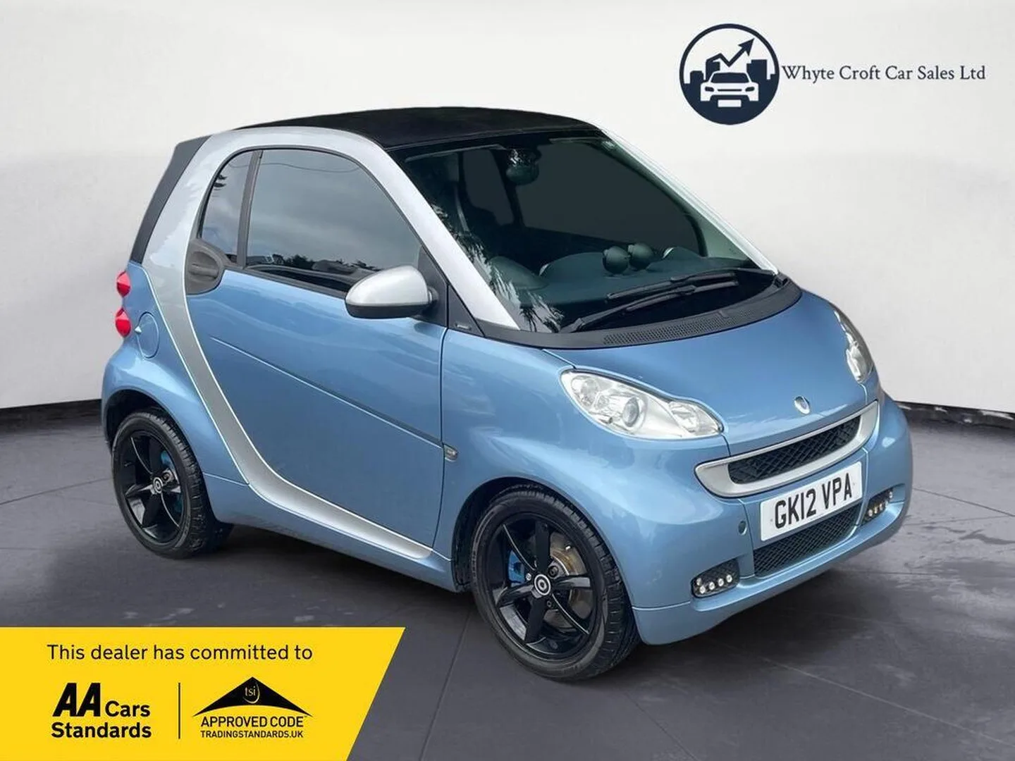 2012 smart Fortwo Coupe 1.0 MHD Passion SoftTouch Euro 5 (s/s) 2dr