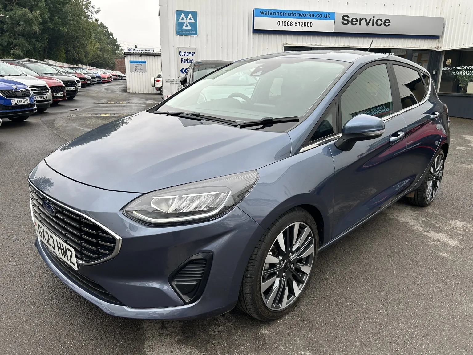 2023 Ford Fiesta Titanium X 1.0T 125PS mHEV Automatic, 22683 miles.