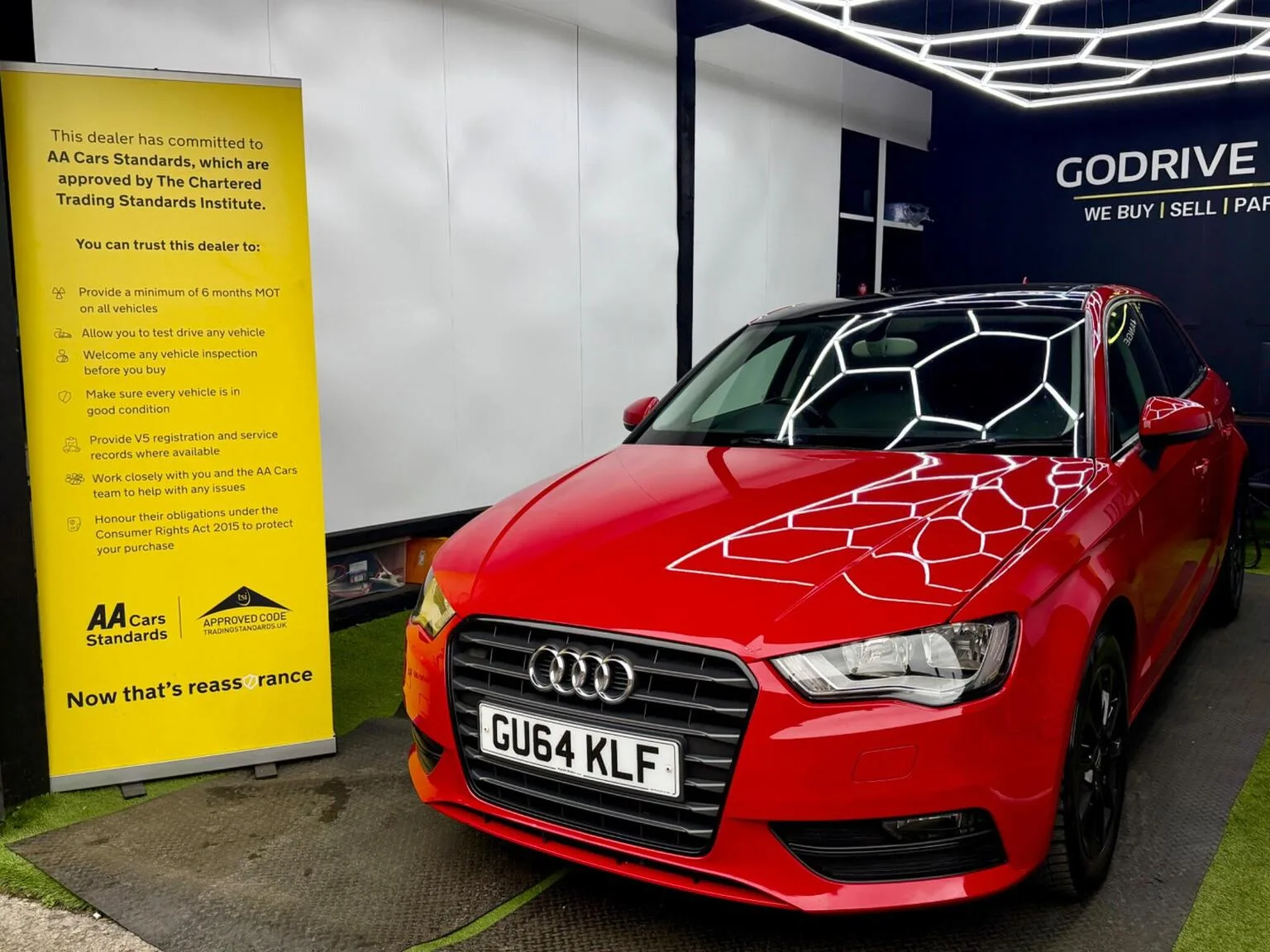 2014 Audi A3 1.6 TDI SE Sportback S Tronic Euro 6 (s/s) 5dr