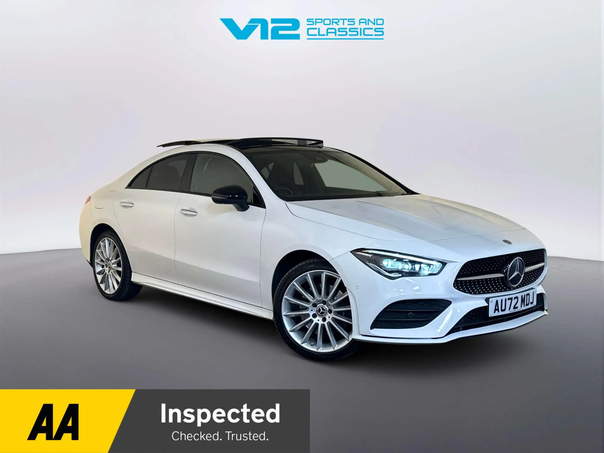 2022 Mercedes-Benz CLA 1.3 CLA250e 15.6kWh AMG Line Night Edition (Premium Plus) Coupe 4dr Petrol Plug-in Hybrid 8G-DCT Euro 6 (s/s) (218 ps