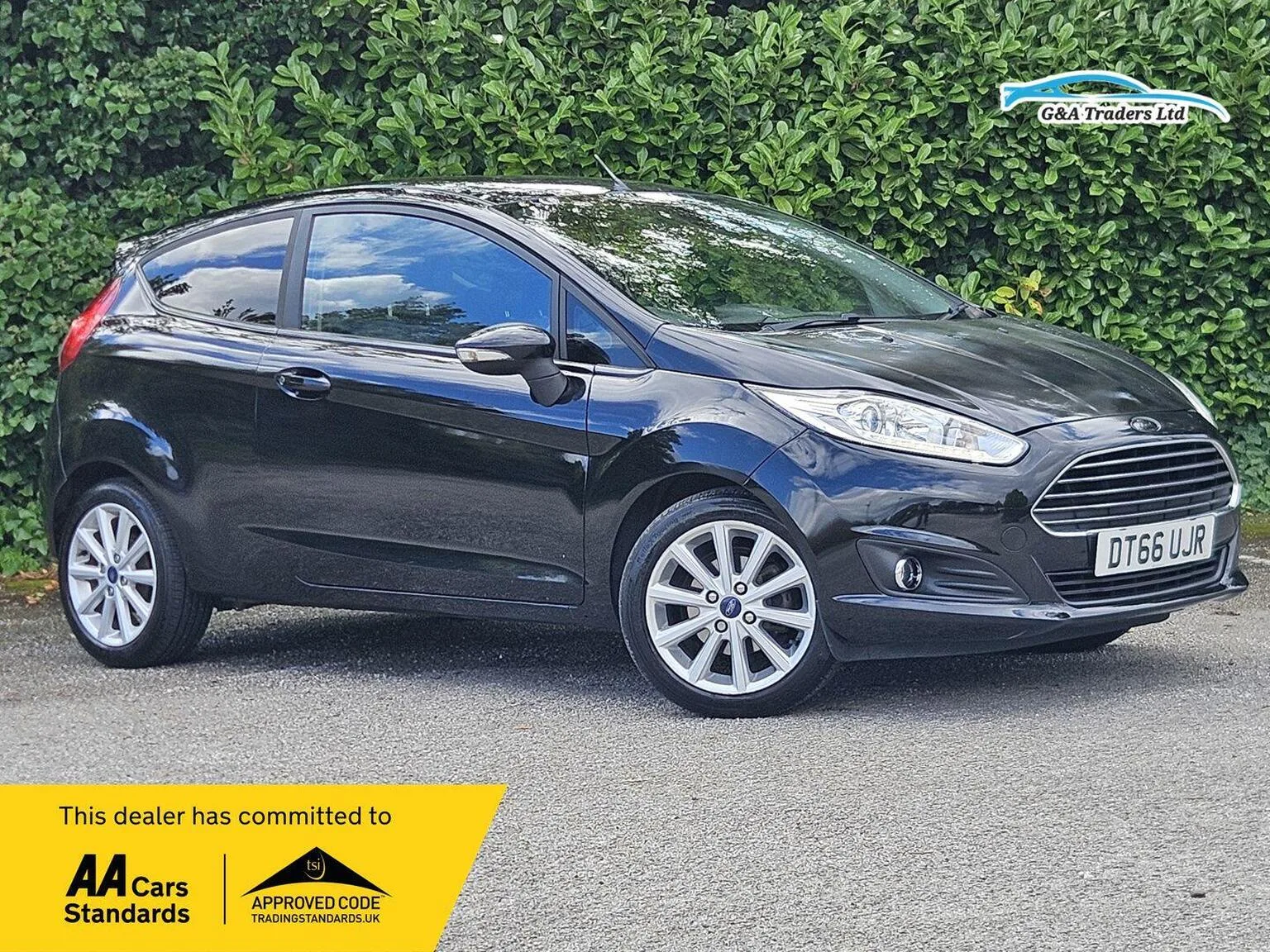 2017 Ford Fiesta 1.0T EcoBoost Titanium Euro 6 (s/s) 3dr