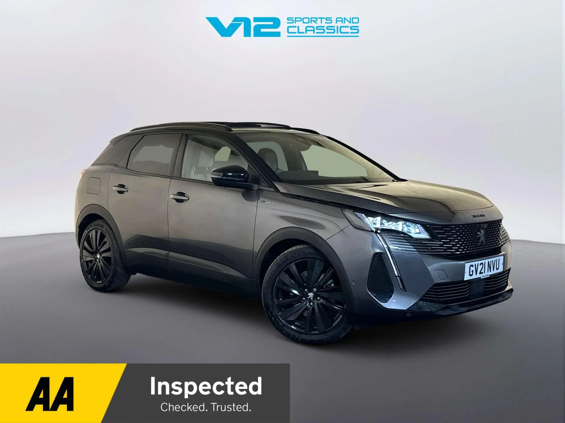 2021 Peugeot 3008 1.6 13.2kWh GT SUV 5dr Petrol Plug-in Hybrid e-EAT 4WD Euro 6 (s/s) (300 ps)
