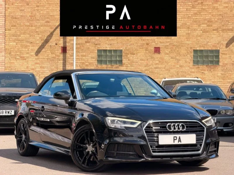 2016 Audi A3 Cabriolet 2.0 TDI S line S Tronic Auto 6Spd quattro Euro 6 (s/s) 2dr