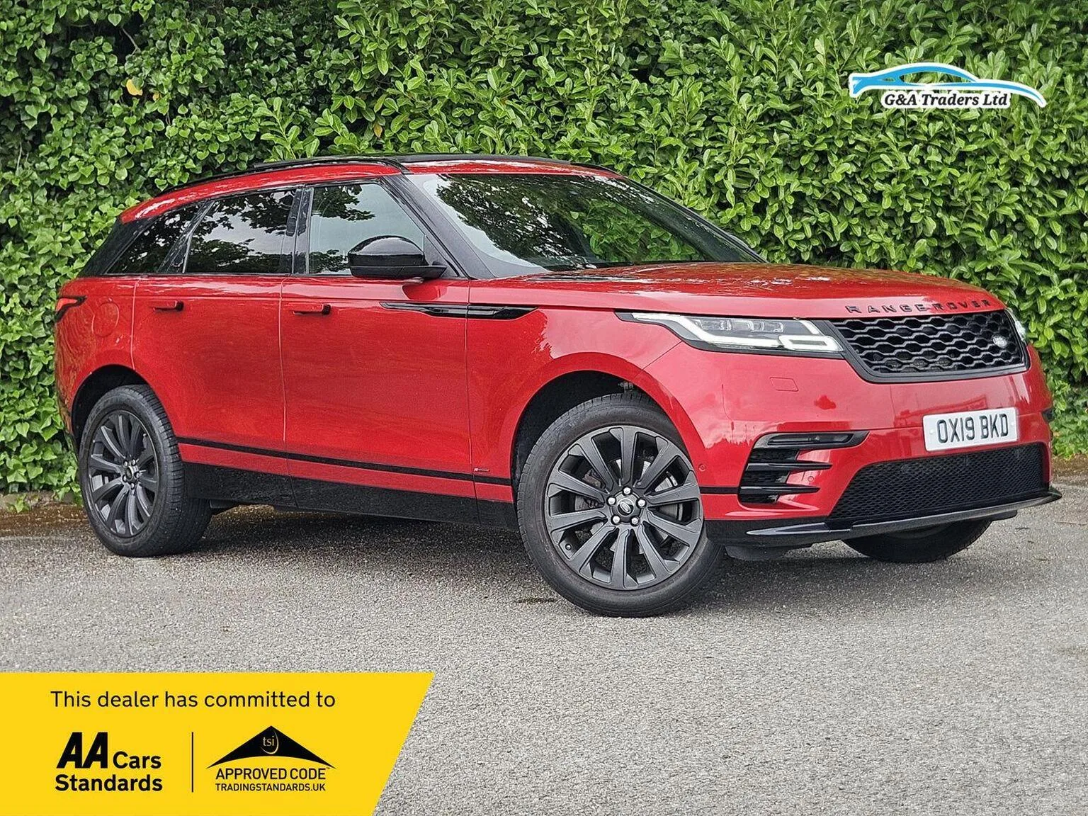 2019 Land Rover Range Rover Velar 2.0 D240 R-Dynamic SE Auto 4WD Euro 6 (s/s) 5dr