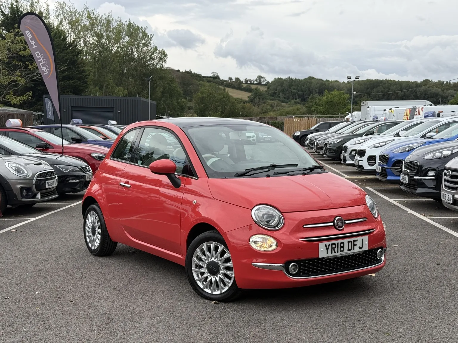 2018 Fiat 500 1.2 E6b 69hp Lounge ULEZ Petrol Manual 3 Door
