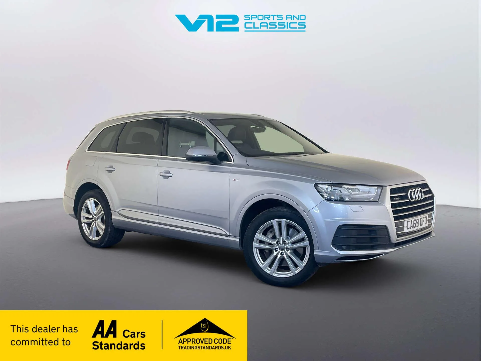 2019 Audi Q7 3.0 TDI V6 45 S line SUV 5dr Diesel Tiptronic quattro Euro 6 (s/s) (231 ps)