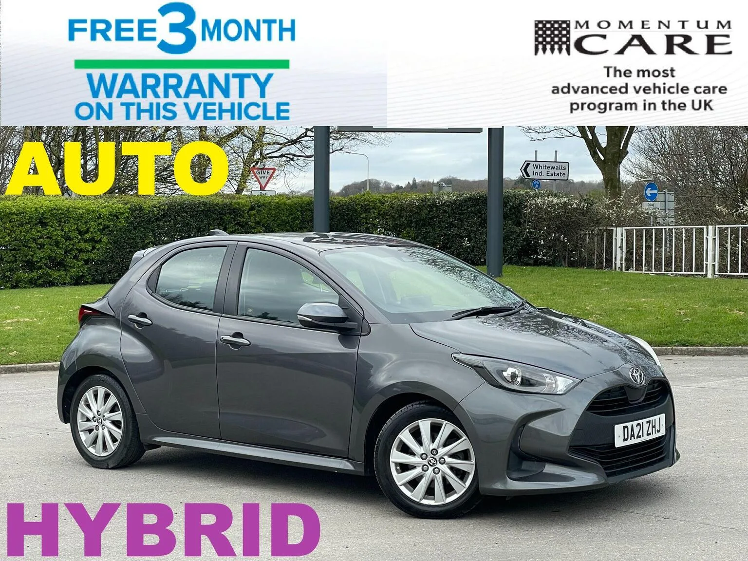 2021 Toyota Yaris 1.5 VVT-h Icon E-CVT Euro 6 (s/s) 5dr