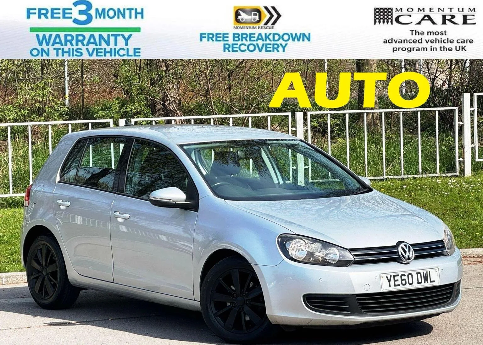 2010 Volkswagen Golf 1.6 TDI Match DSG Euro 5 5dr
