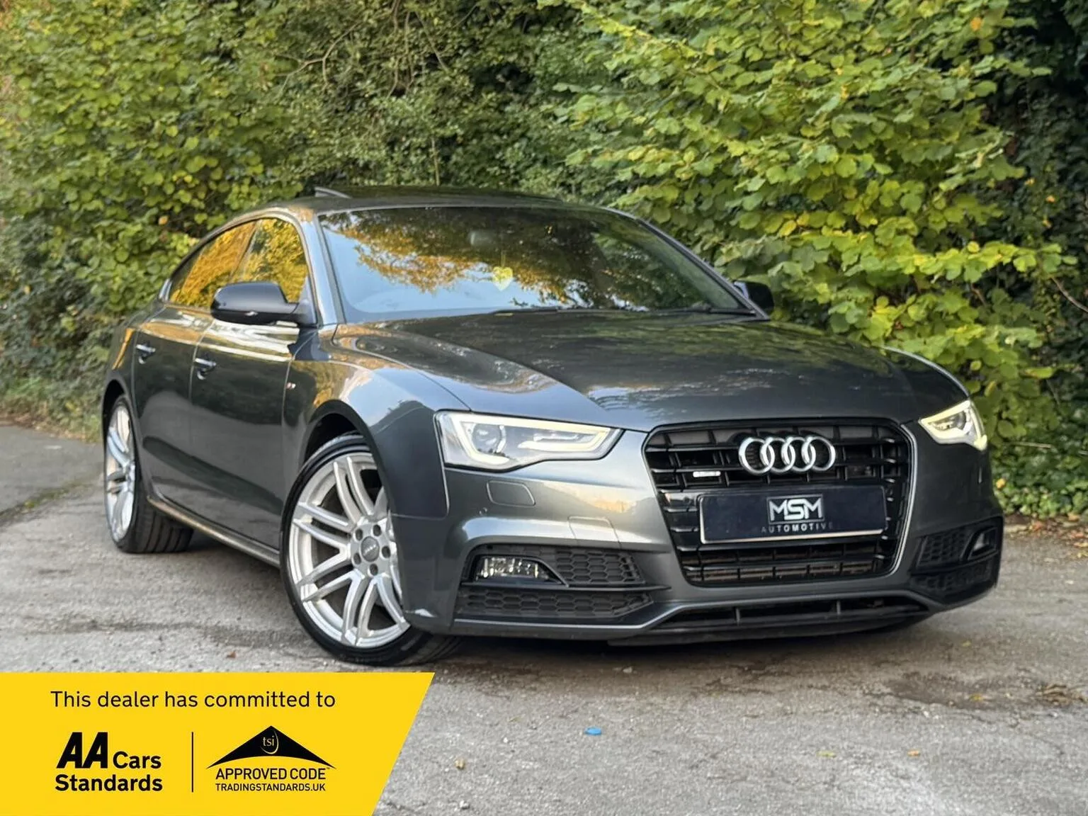 2015 Audi A5 2.0 TFSI Black Edition Plus Sportback S Tronic quattro Euro 6 (s/s) 5dr