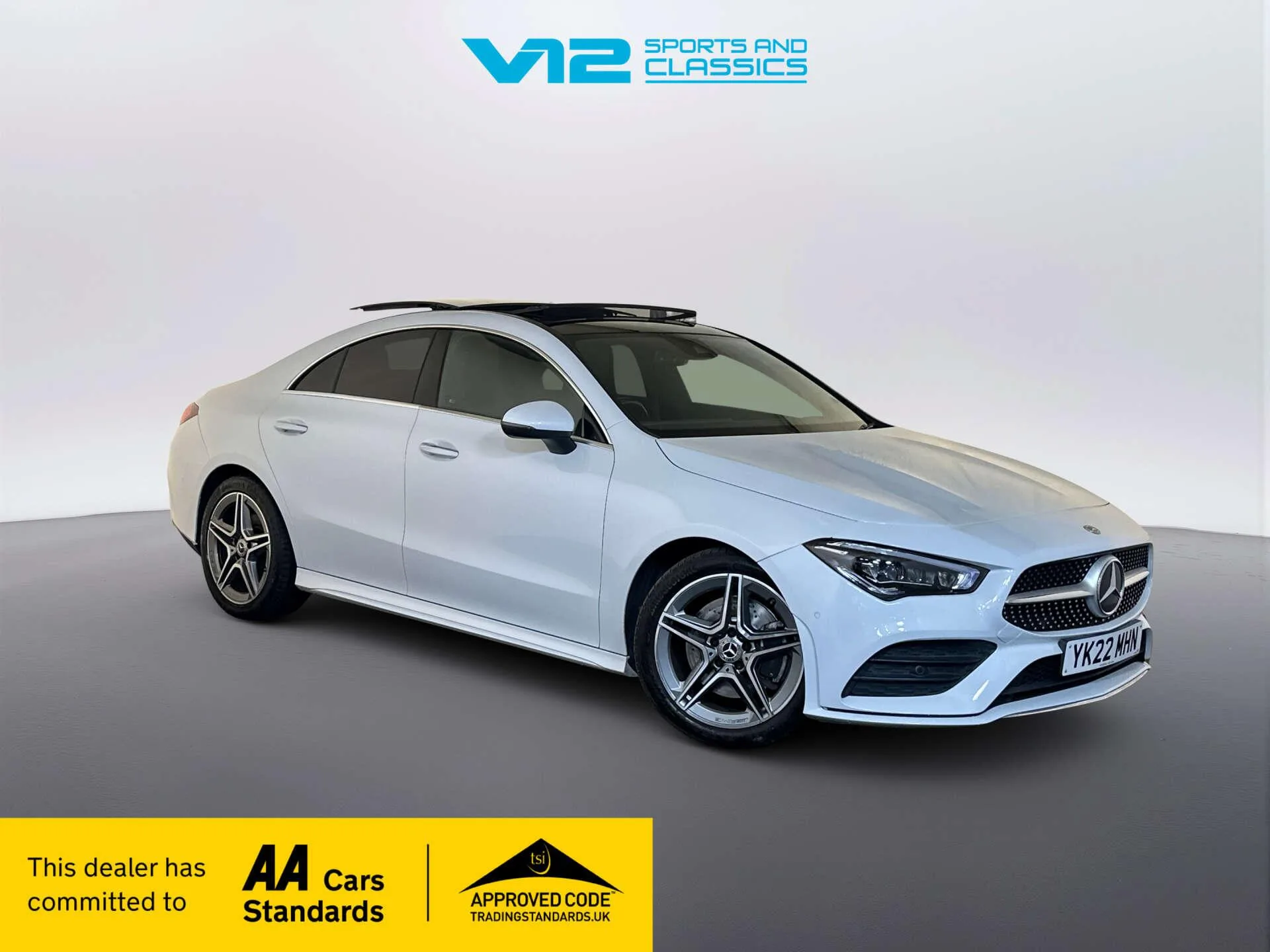 2022 Mercedes-Benz CLA 1.3 CLA200 AMG Line (Premium Plus 2) Coupe 4dr Petrol 7G-DCT Euro 6 (s/s) (163 ps)
