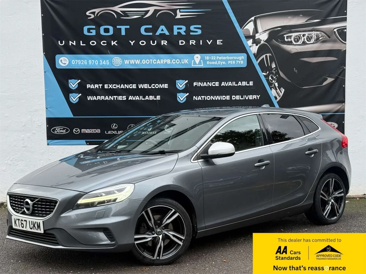 2018 Volvo V40 2.0 T2 R-Design Pro Hatchback 5dr Petrol Manual Euro 6 (s/s) (122 ps)