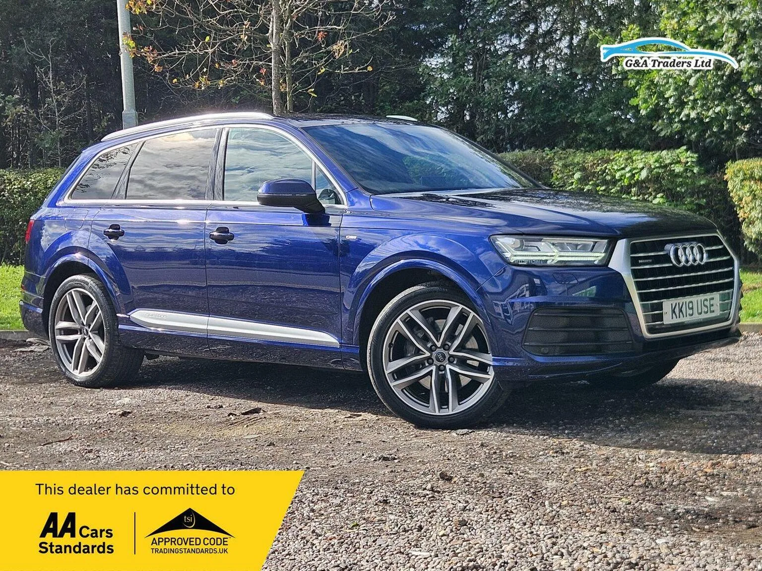 2019 Audi Q7 3.0 TDI V6 50 S line Tiptronic quattro Euro 6 (s/s) 5dr