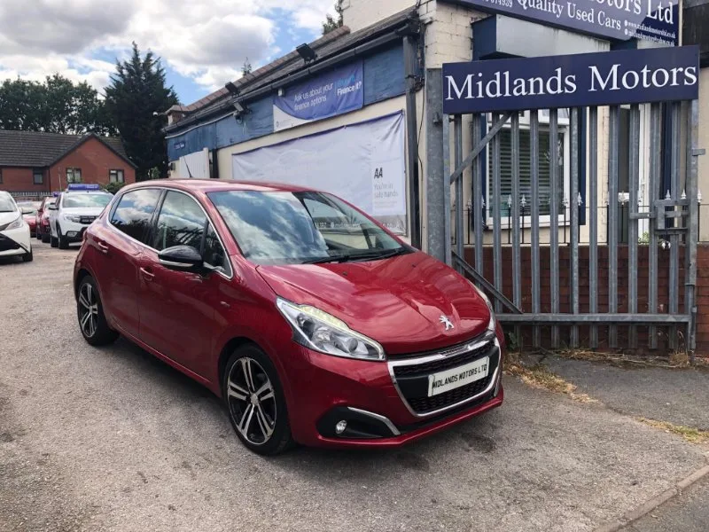 2017 Peugeot 208 1.2 PureTech GT Line Euro 6 (s/s) 5dr