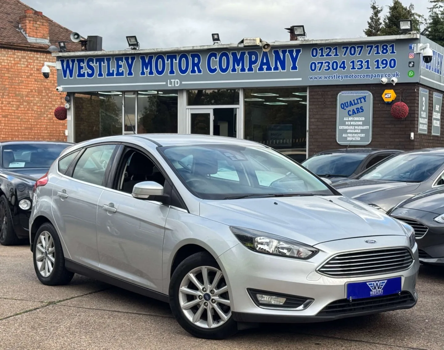 2016 Ford Focus 1.0T EcoBoost Titanium Hatchback 5dr Petrol Manual Euro 6 (s/s) (125 ps)