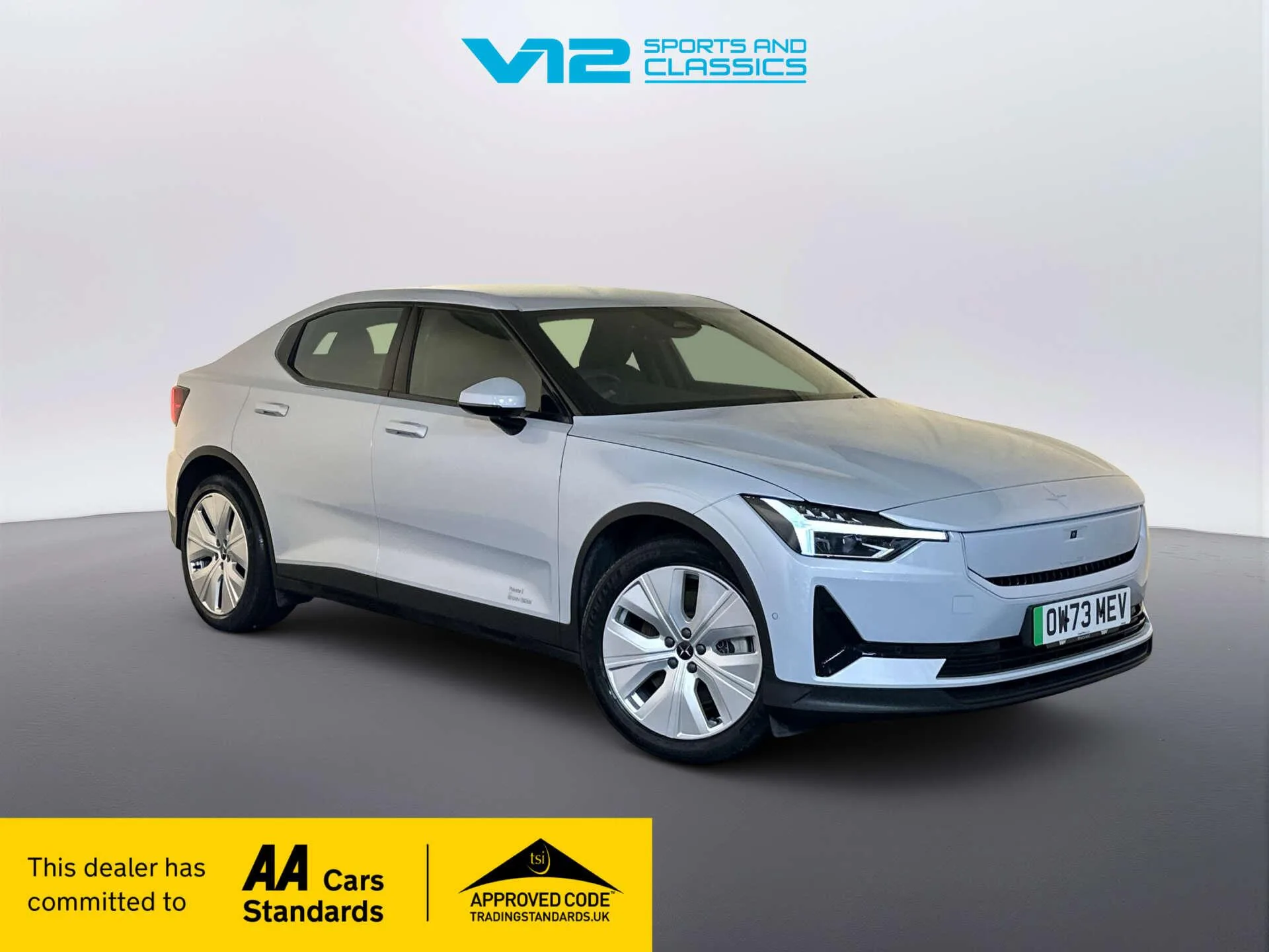 2023 Polestar Polestar 2 Single Motor 69kWh Standard Range Fastback 5dr Electric Auto RWD (272 ps)