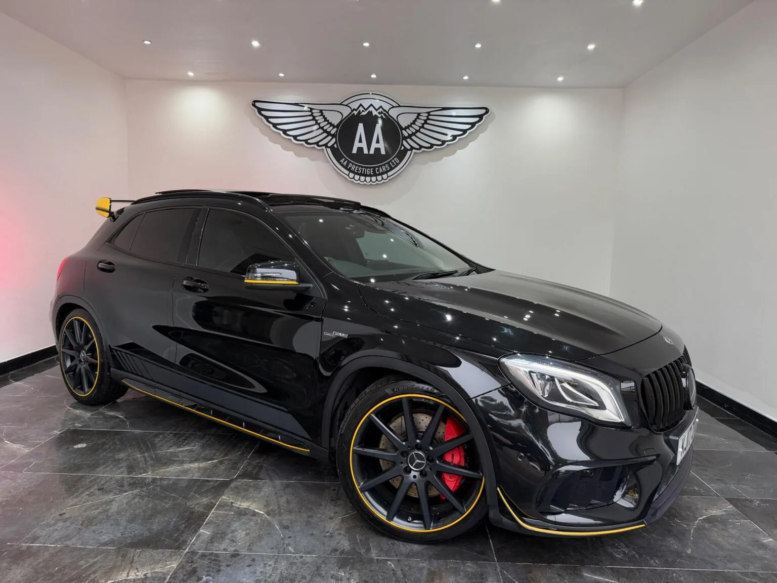 2017 Mercedes-Benz Gla 2.0 GLA45 AMG Yellow Night Edition SpdS DCT 4MATIC Euro 6 (s/s) 5dr