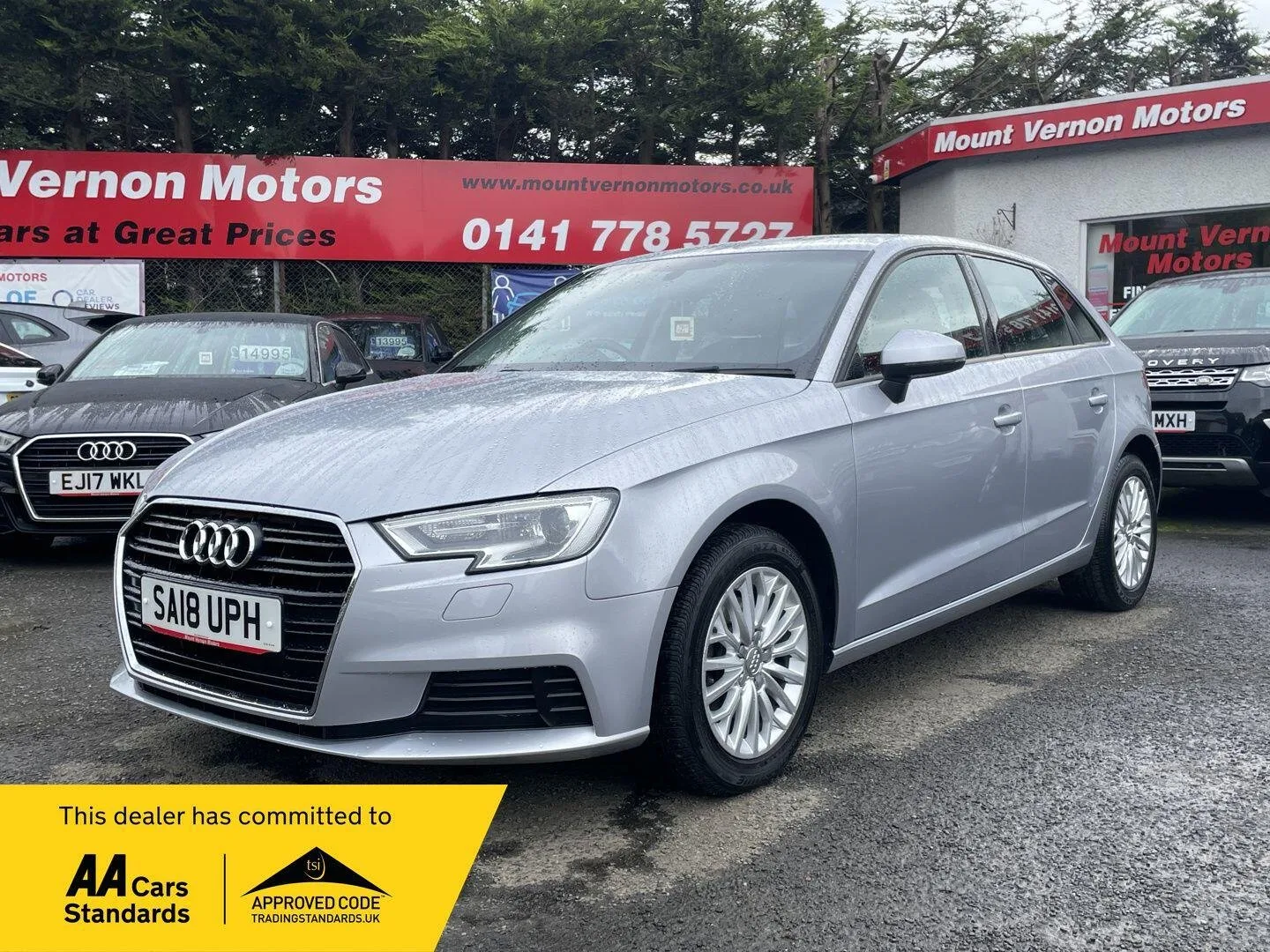 2018 Audi A3 1.0 TFSI SE Technik Sportback Euro 6 (s/s) 5dr