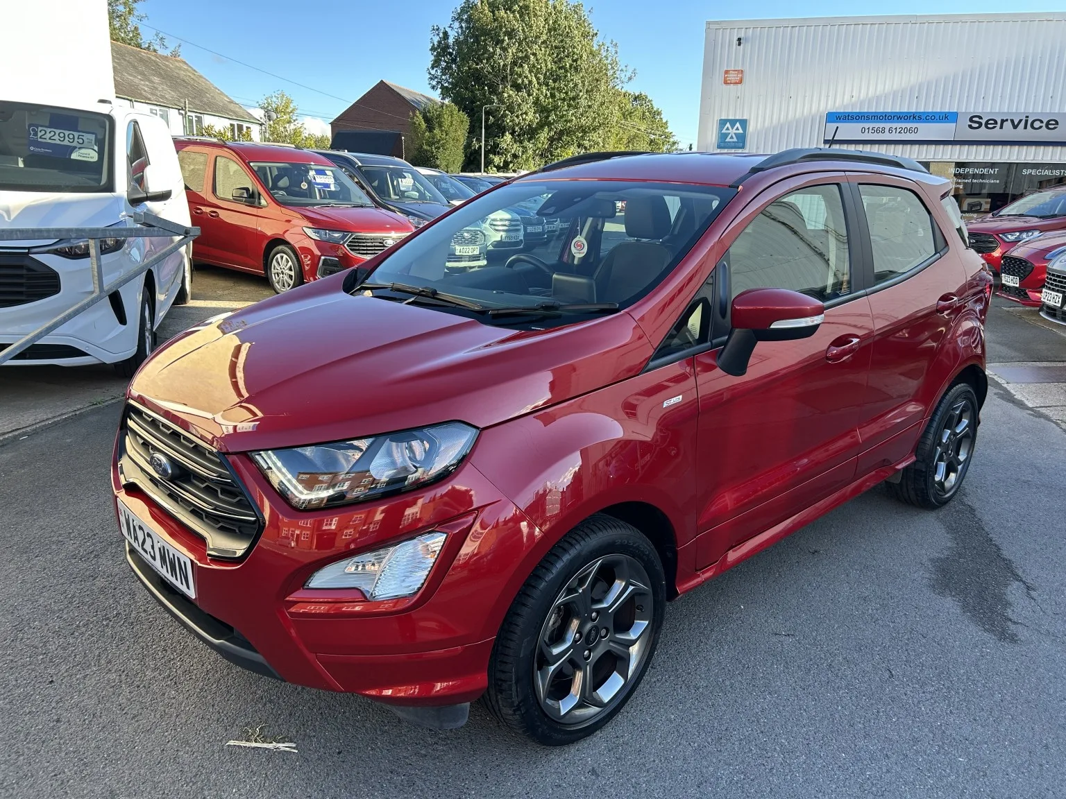 2023 Ford Ecosport 1.0 EcoSport ST-Line 5 Door 1.0L Ford EcoBoost 125PS FWD 6 Speed Manual