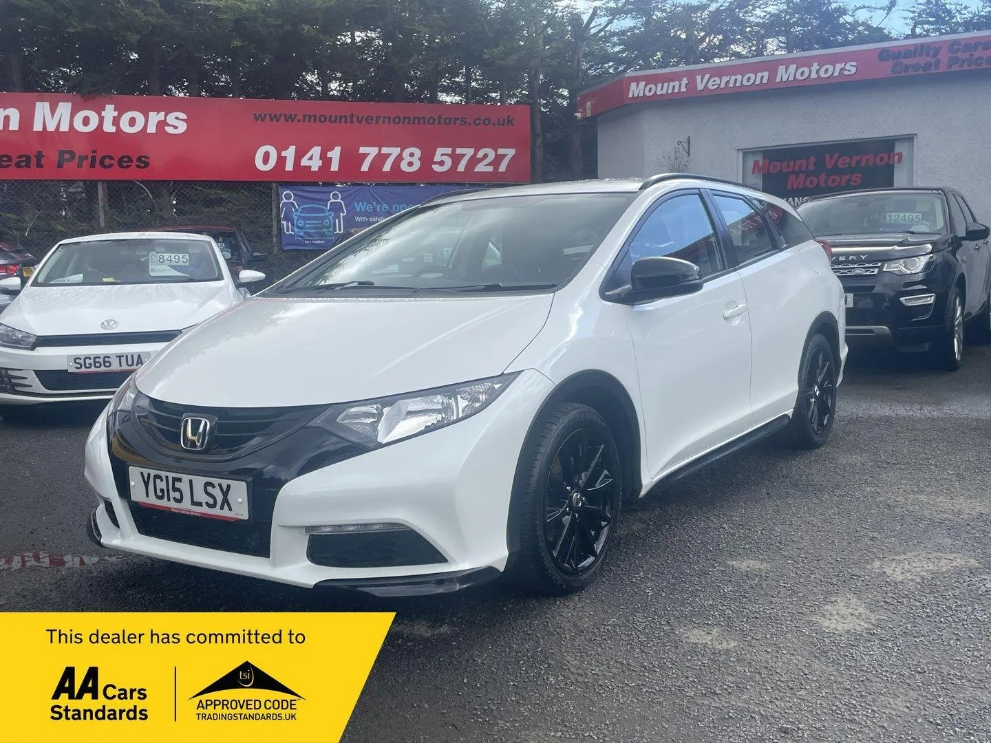 2015 Honda Civic 1.6 i-DTEC Black Edition Tourer Euro 5 (s/s) 5dr
