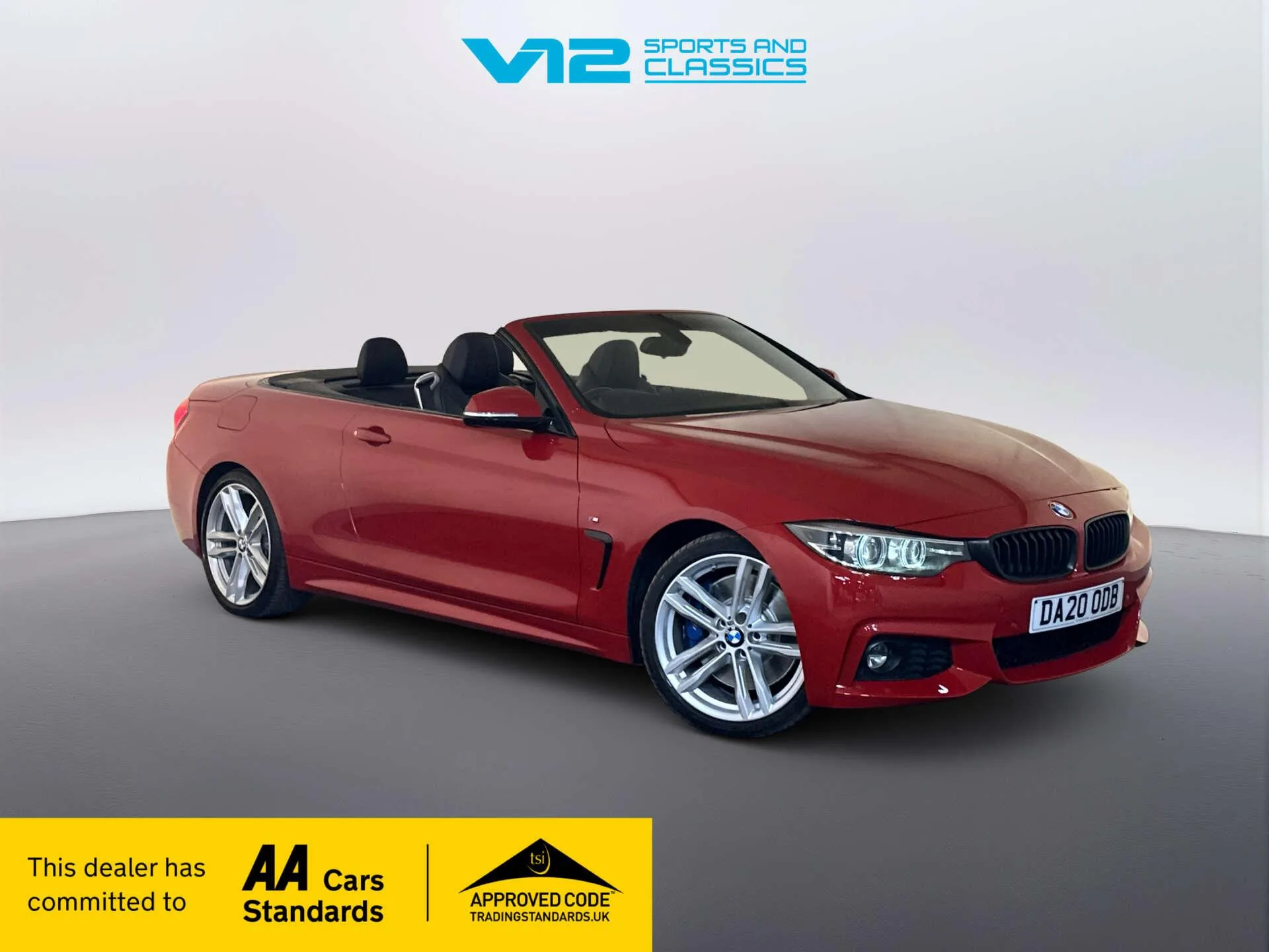 2020 BMW 4 Series 3.0 430d M Sport Convertible 2dr Diesel Auto Euro 6 (s/s) (258 ps)