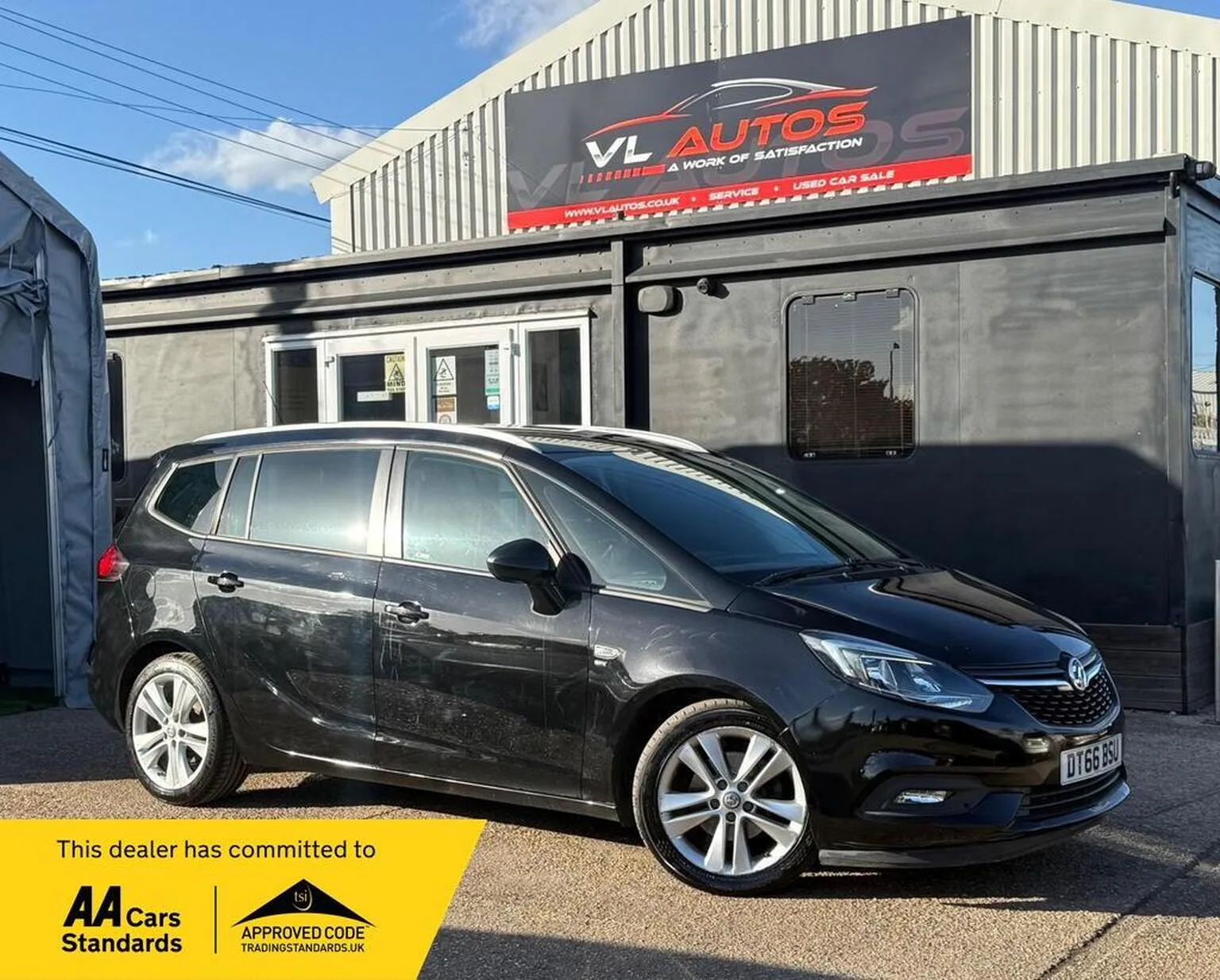2017 Vauxhall Zafira Tourer 1.4i Turbo SRi Euro 6 5dr
