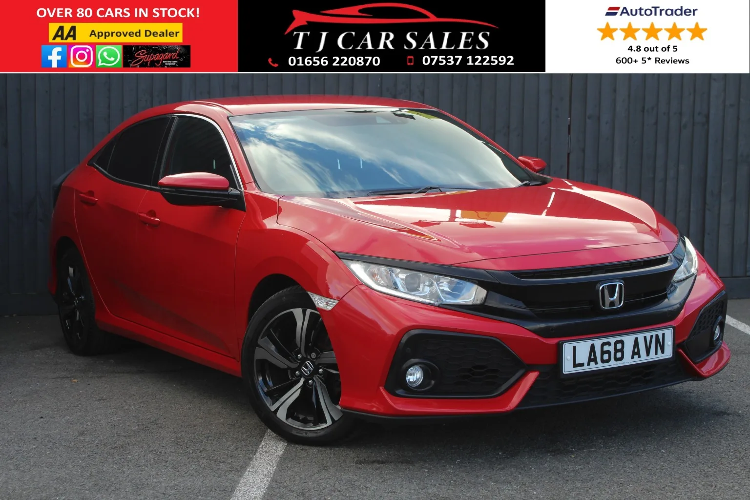 2018 Honda Civic 1.0 VTEC Turbo SR