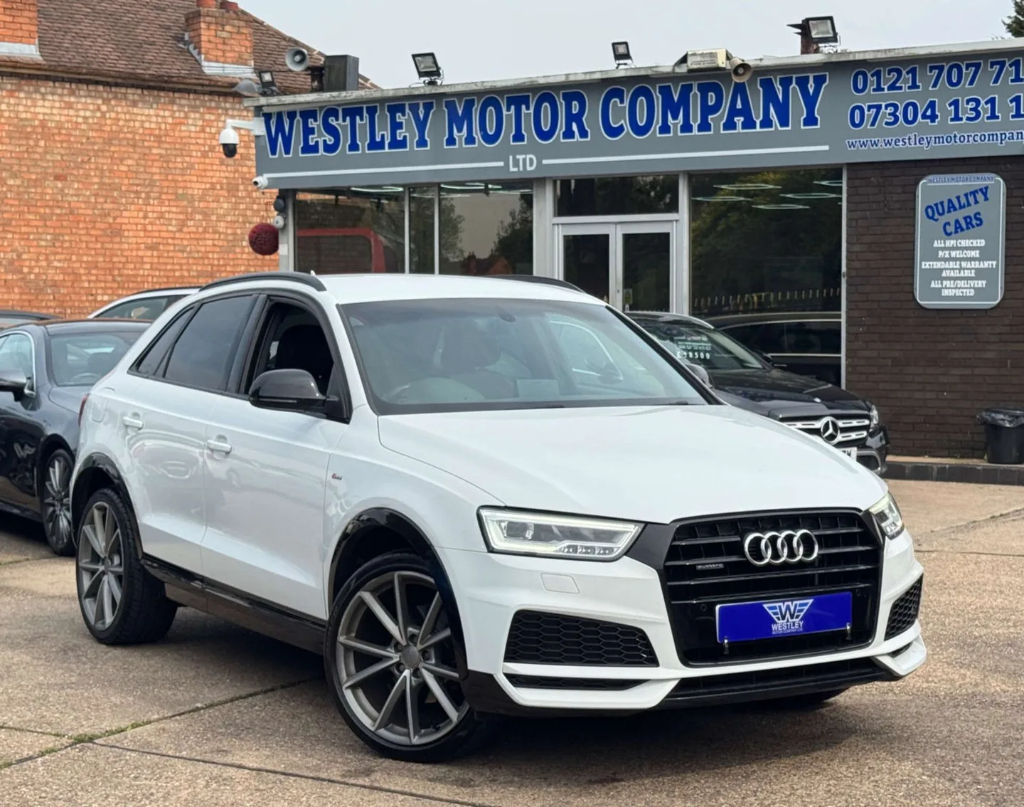 2017 Audi Q3 2.0 TDI Black Edition SUV 5dr Diesel S Tronic quattro Euro 6 (s/s) (184 ps)