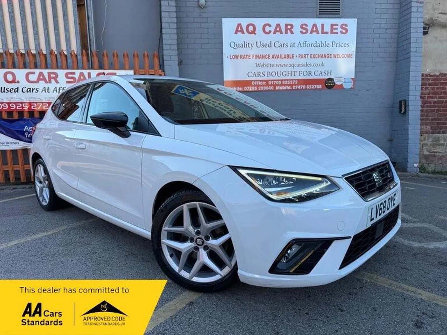 2018 SEAT Ibiza 1.0 TSI FR DSG Euro 6 (s/s) 5dr GPF