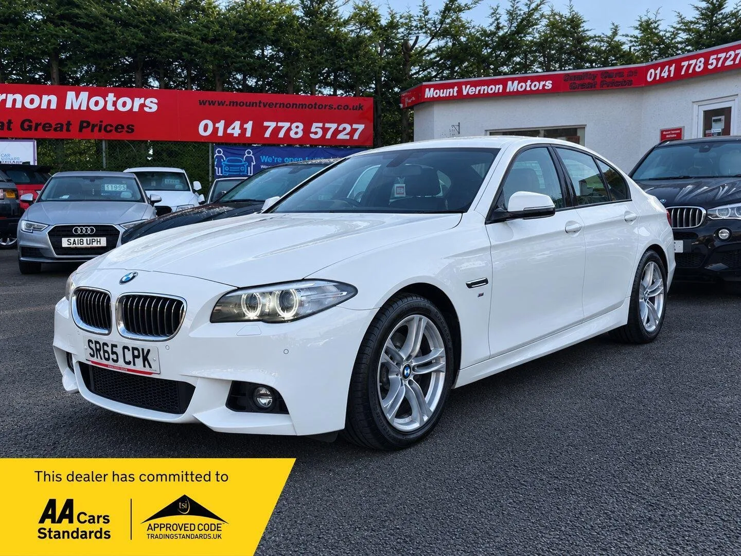 2015 BMW 5 Series 2.0 520d M Sport Auto Euro 6 (s/s) 4dr