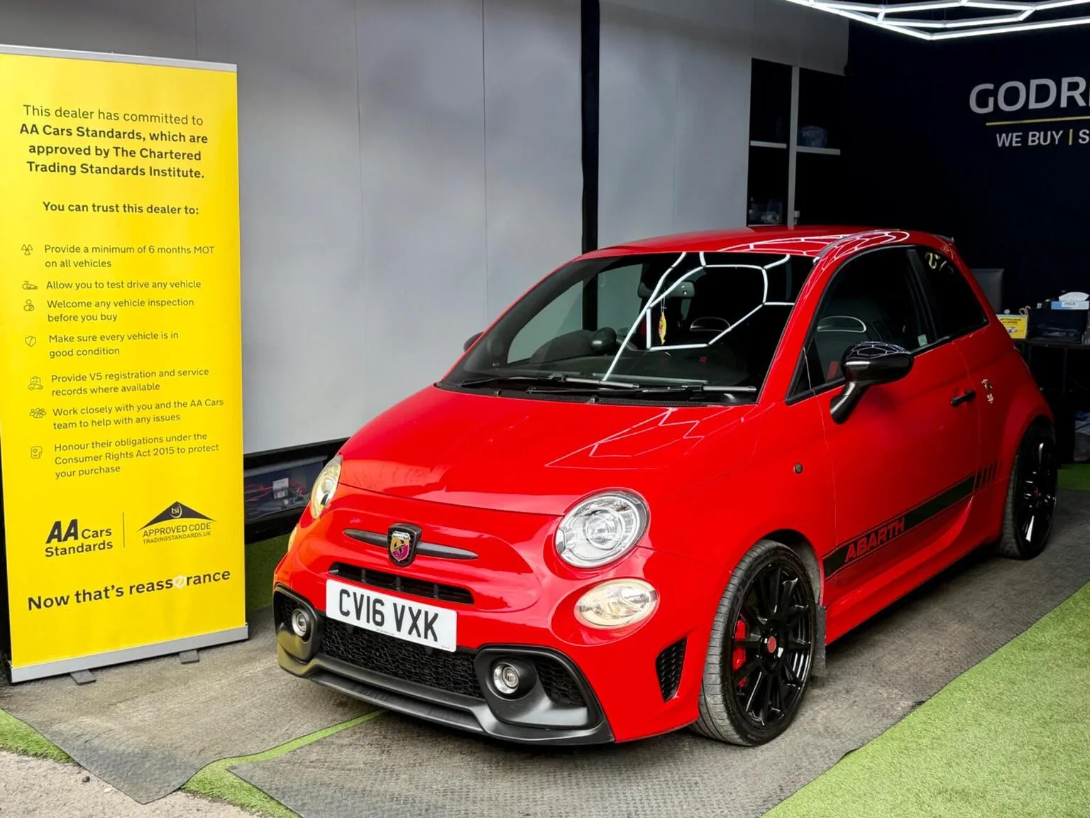 2016 Abarth 595 1.4 T-Jet Competizione Euro 6 3dr