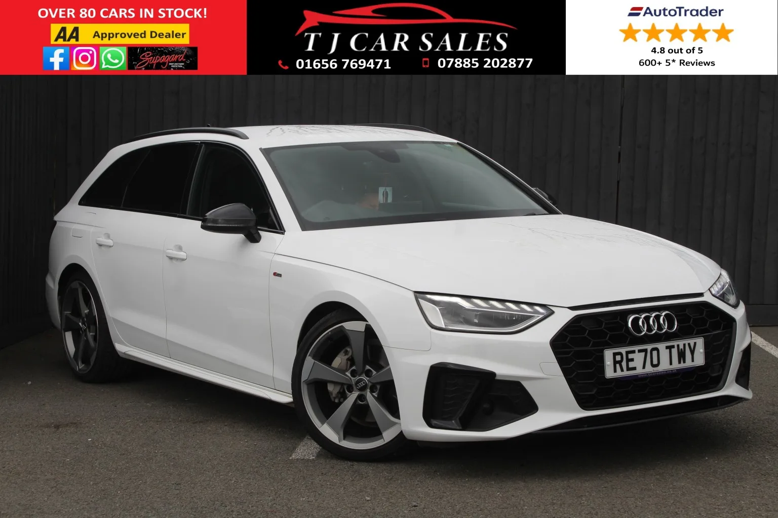2020 Audi A4 Avant 2.0 TFSI 40 Black Edition