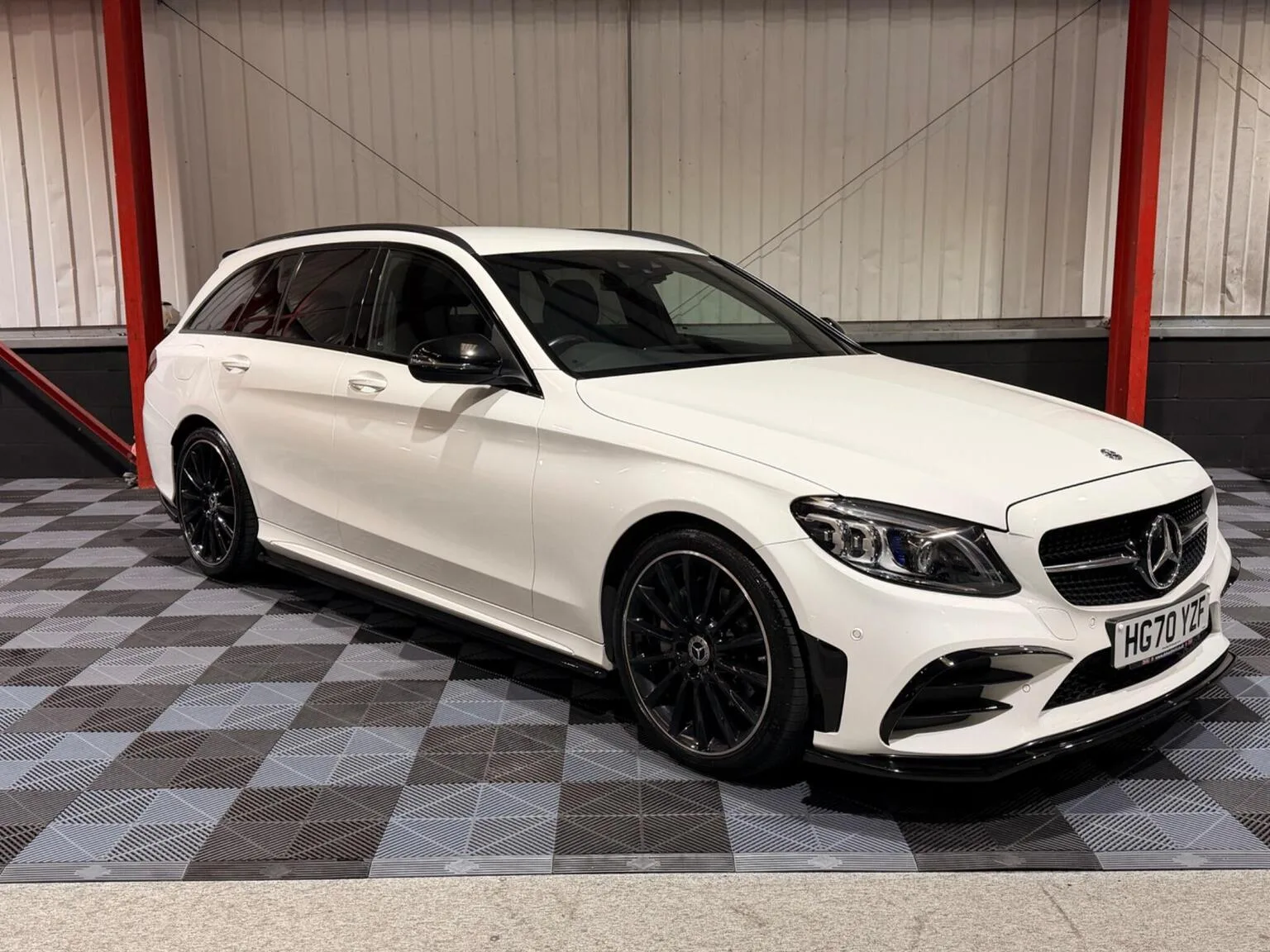 2021 Mercedes-Benz C Class 1.5 C200 MHEV AMG Line Night Edition (Premium) G-Tronic+ Euro 6 (s/s) 5dr