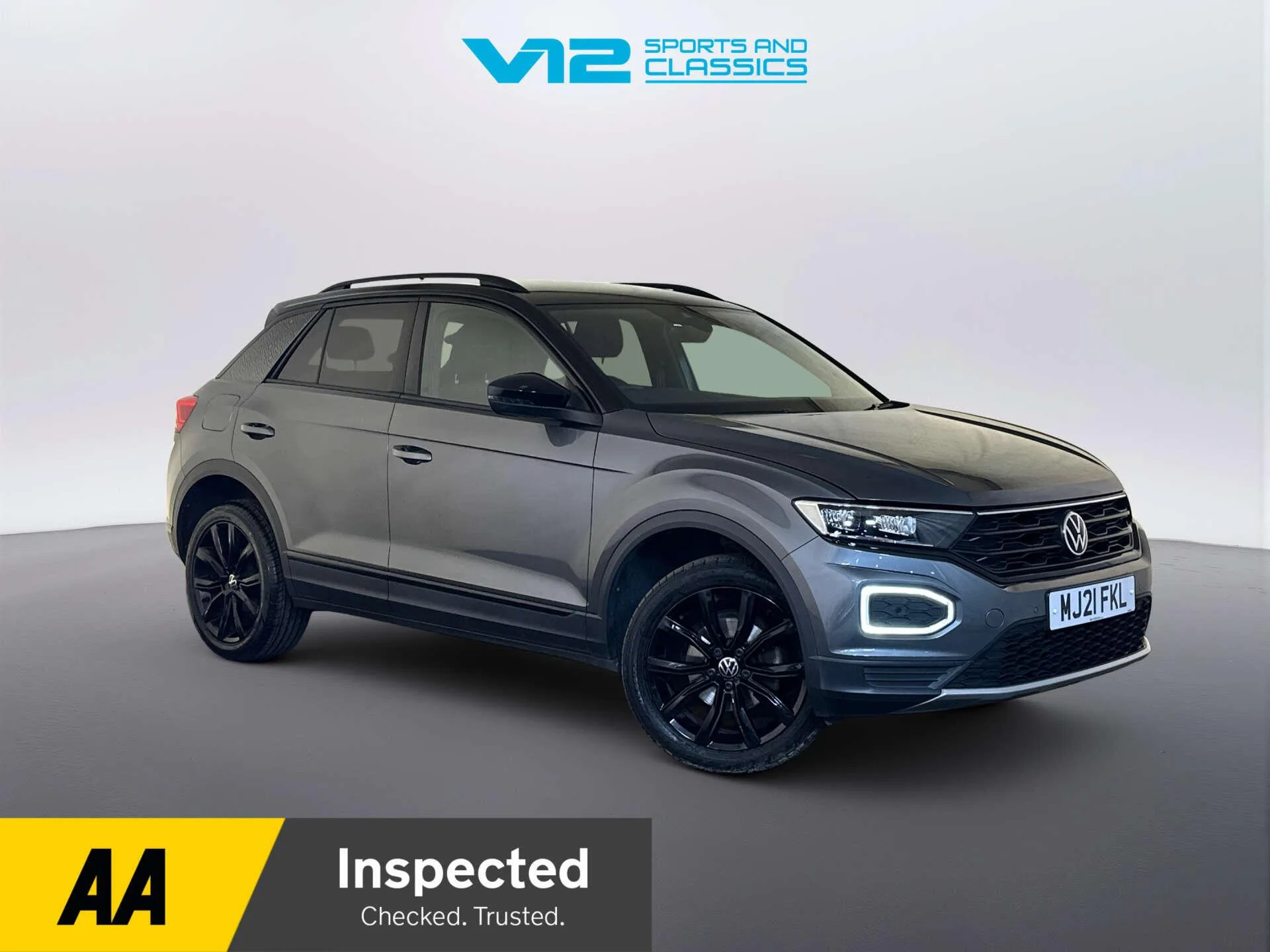 2021 Volkswagen T-Roc 1.5 TSI EVO Black Edition SUV 5dr Petrol DSG Euro 6 (s/s) (150 ps)
