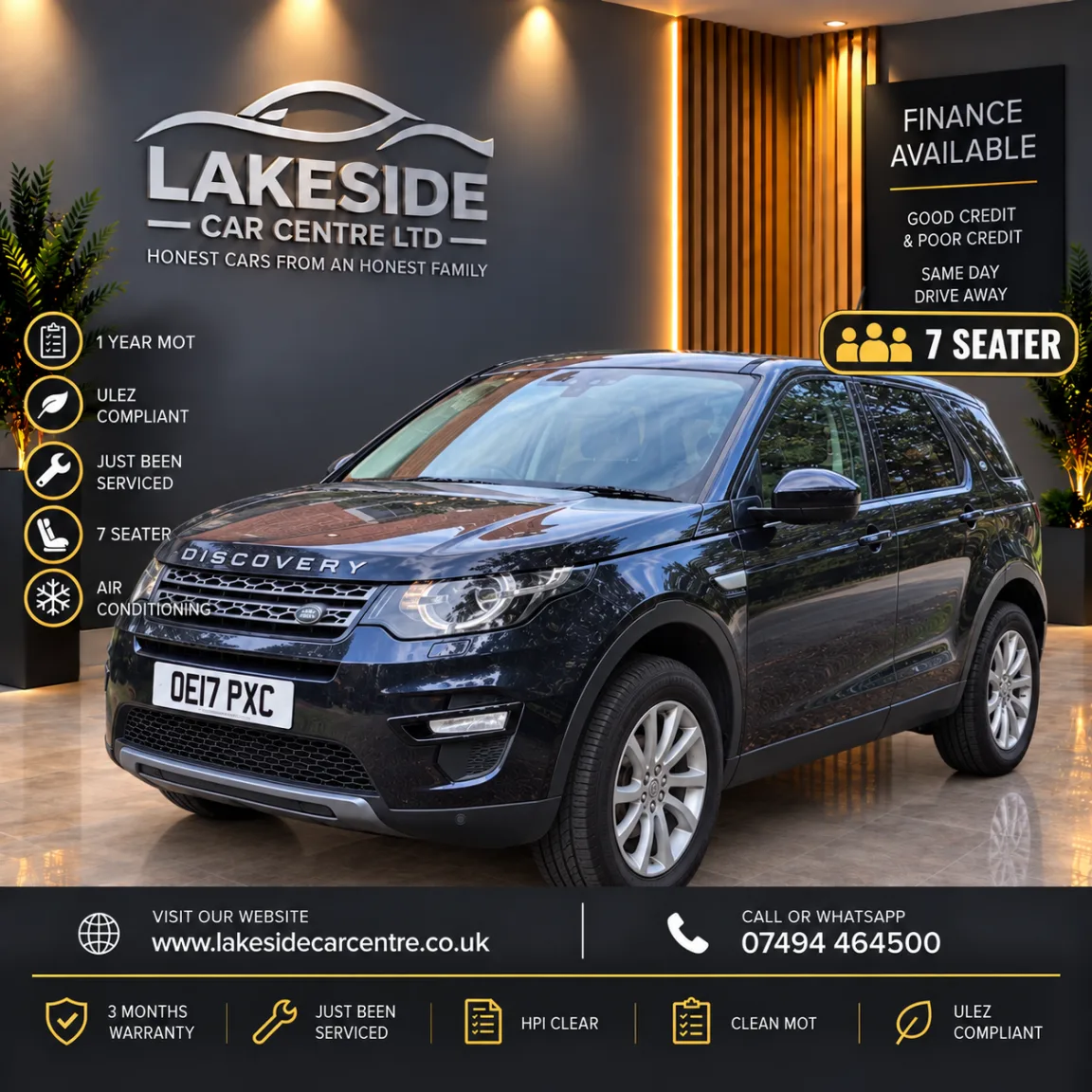 2017 Land Rover Discovery Sport 2.0 TD4 SE Tech