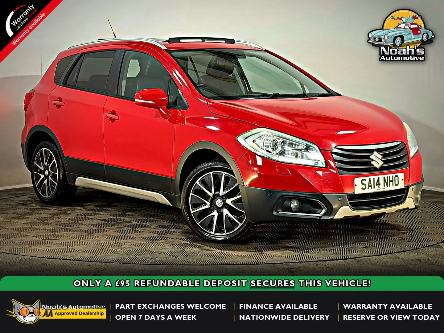 2014 Suzuki SX4 S-Cross SZ5 ALLGRIP 1.6 MANUAL 4WD