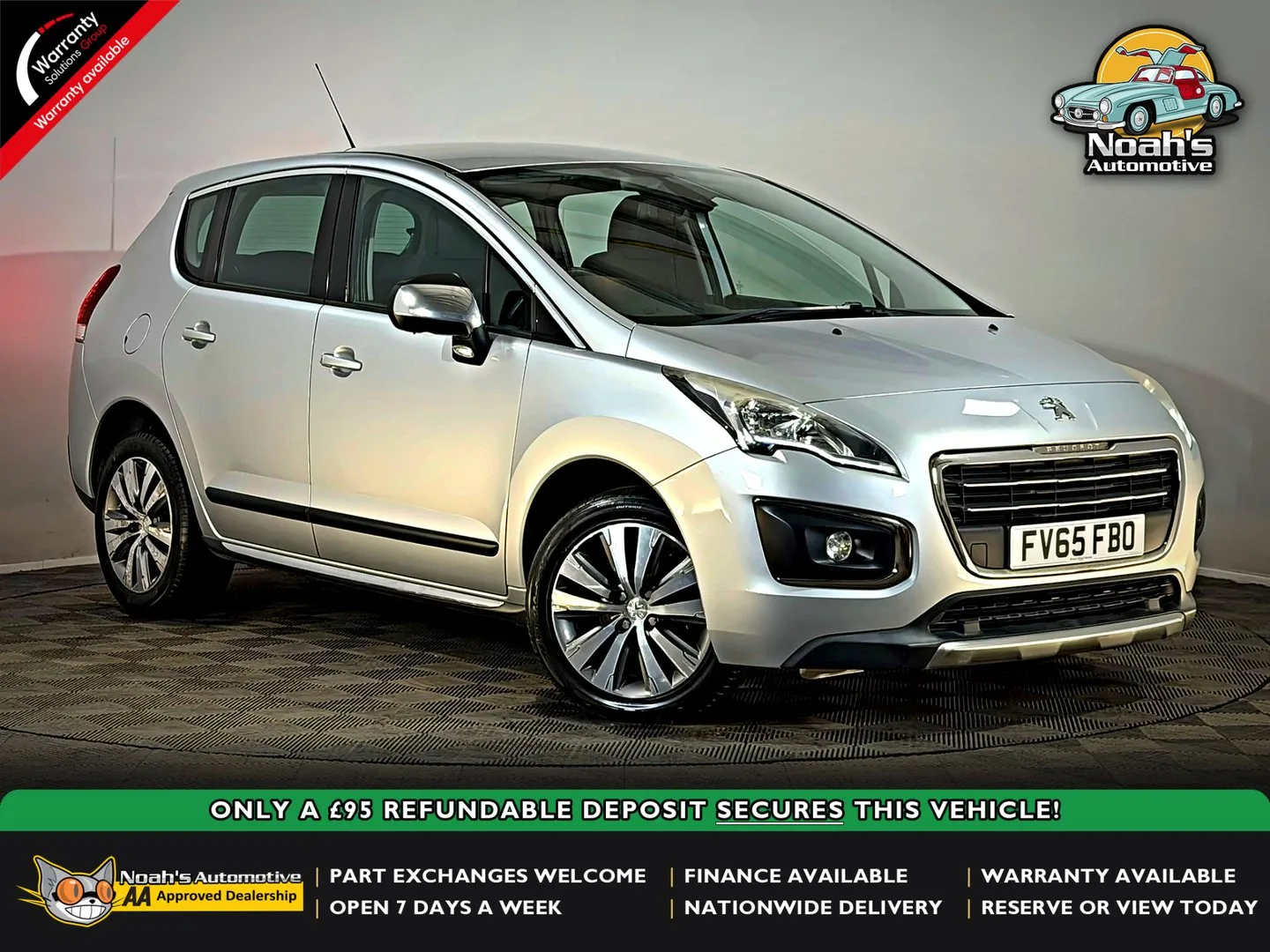 2015 Peugeot 3008 HDI ACTIVE