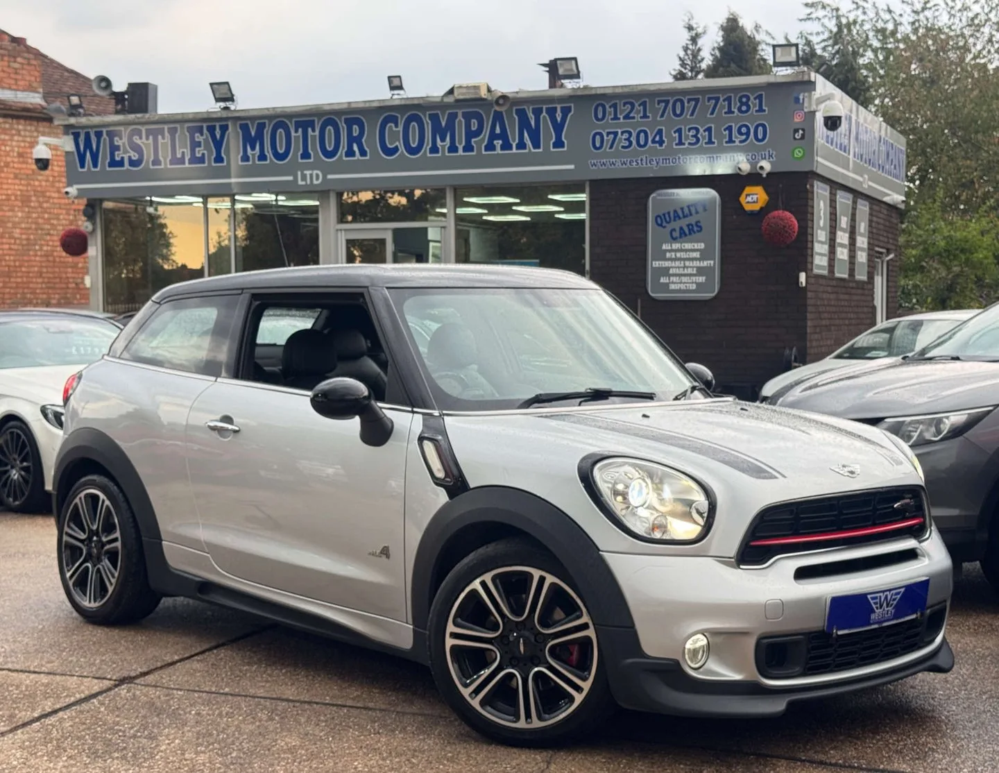 2015 Mini Paceman 1.6 John Cooper Works SUV 3dr Petrol Manual ALL4 Euro 5 (s/s) (218 ps)