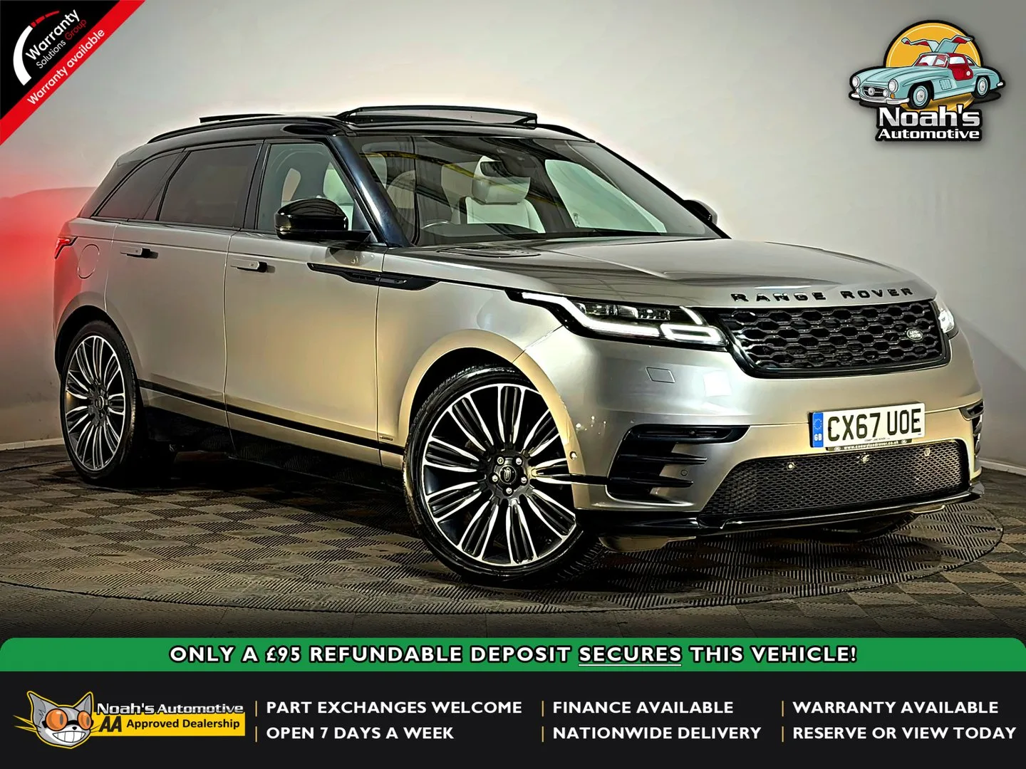 2017 Land Rover Range Rover Velar R-DYNAMIC SE D300 3.0 V6 AUTOMATIC 4WD